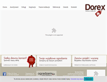 Tablet Screenshot of centrumogrodzen.com